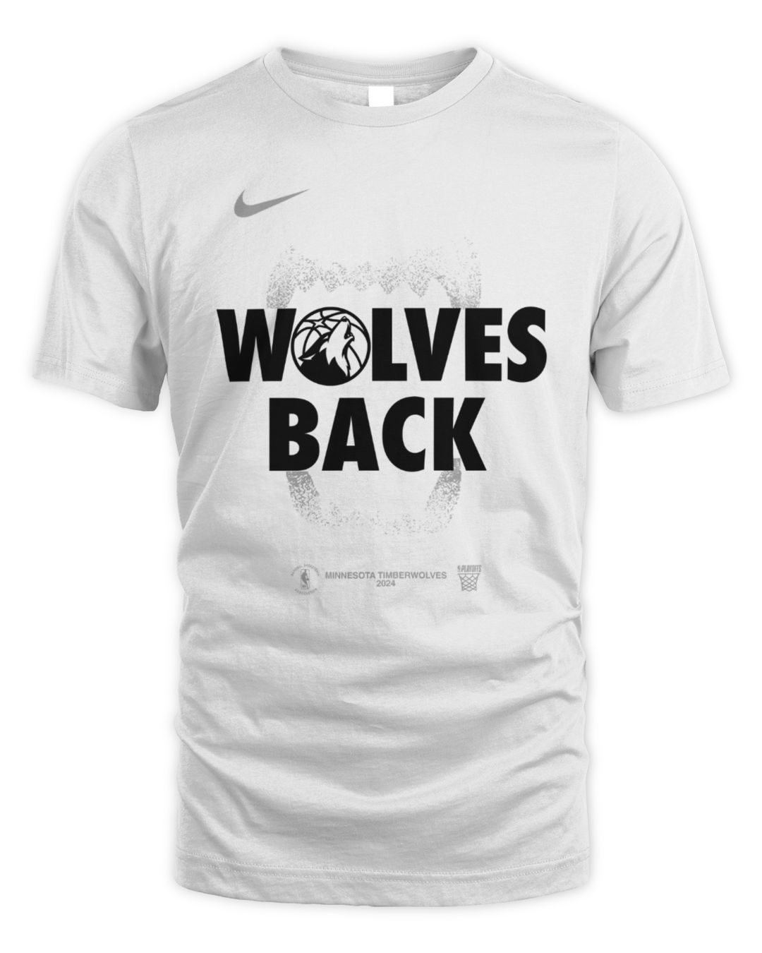 Minnesota Timberwolves Merch White 2024 NBA Playoffs Mantra Shirt Batend