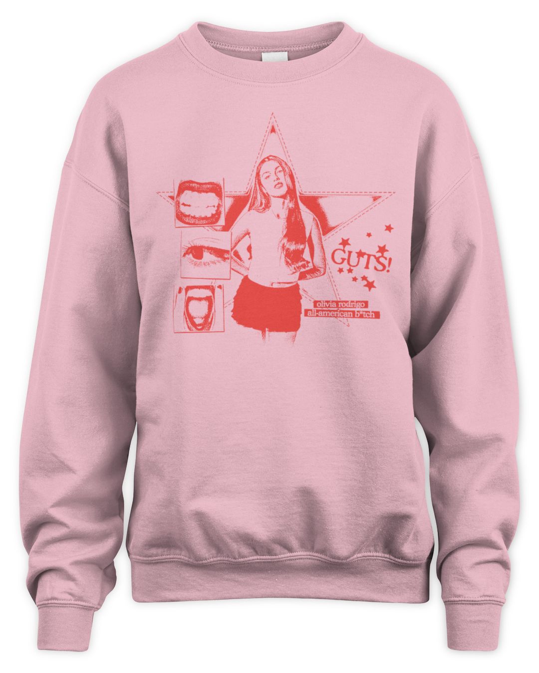 Olivia Rodrigo GUTS World Tour Crewneck Batend olivia-rodrigo-guts-world-tour-crewneck-batend